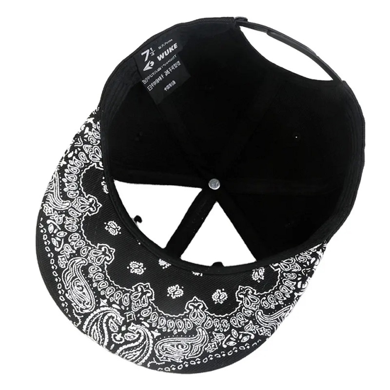 Высококачественный логотип Custom Big Brim Street Trend Trend Hip Hop Baseball Cap