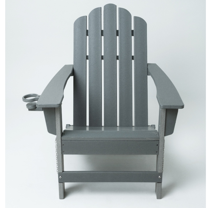 Открытая мебель HDPE Adirondack Стул