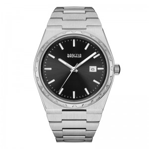 Baogela 40 -мм бренд All Gold Stainless Steel Men ~ Наручительные. Классический бизнес 50 м.