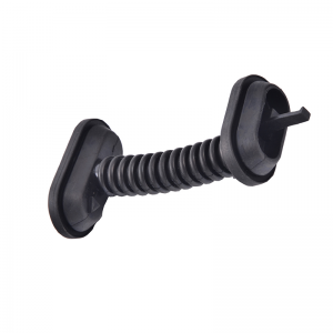 Черная резиновая жгут провод