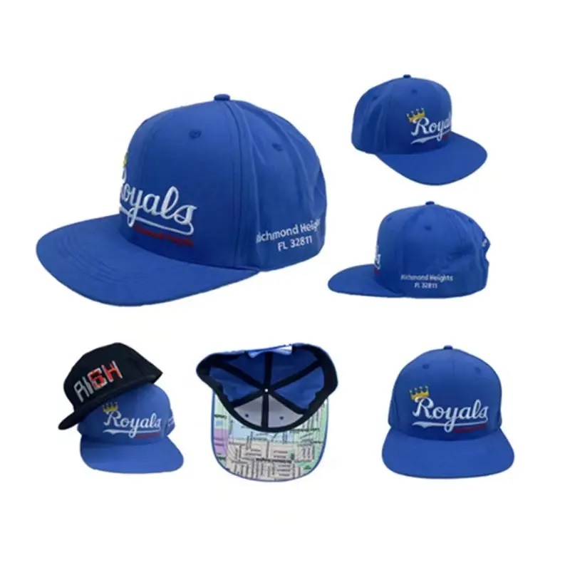 Оптовая мода 6 панель хип -хоп -шапки Snapback Cap 100% Cotton Custom Logo Snapback Hat для мужчин