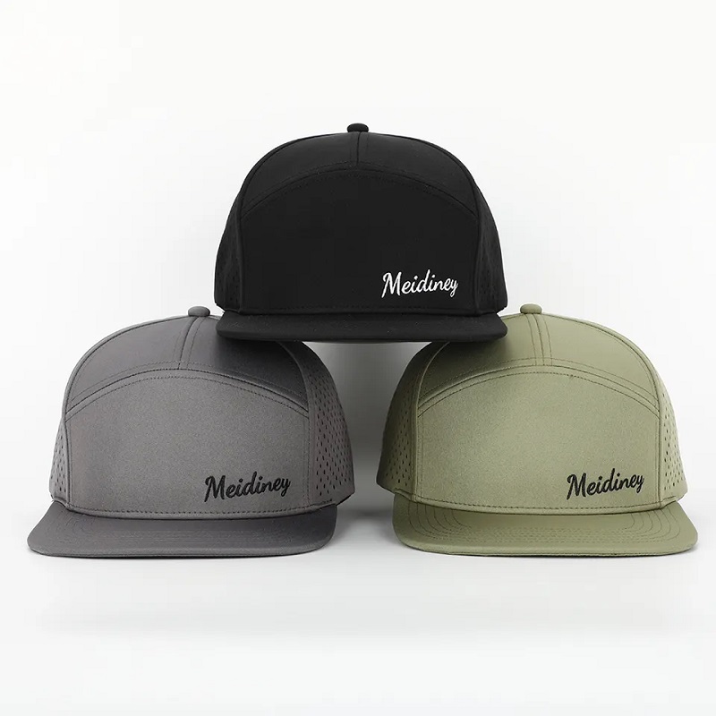 OEM Custom Высококачественный логотип вышивки Luxury 7 Панель Snapback Cap для взрослых.