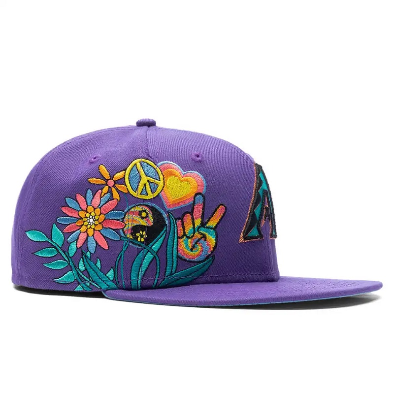 Custom Snapback Hat 6 панель, вышитая брендинг, новый хип -хоп шляпа Groovy Structuret Flat Bill Snapbacks.