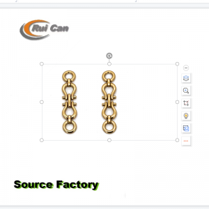 Цинк -сплавная пряжка