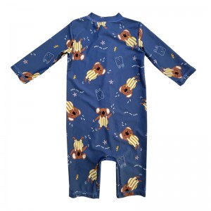 Мультфильм принт на молнии на молнии купания купальники