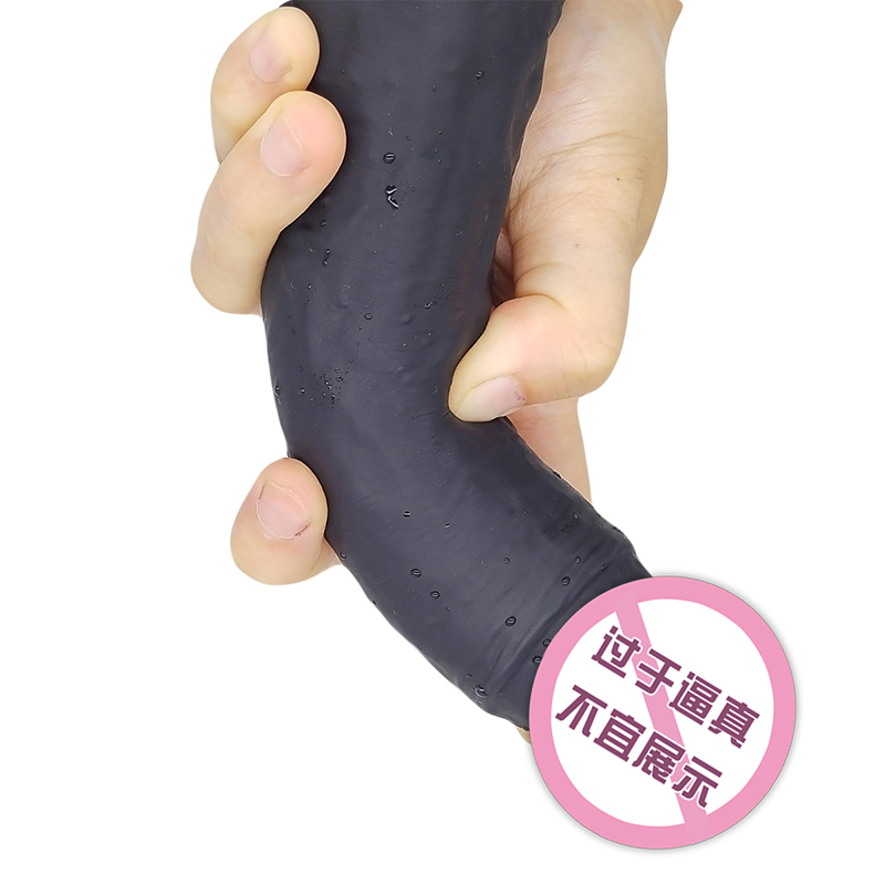 887 Оптовые сексуальные продукты Большой силиконовый резиновый пенис секс -игрушка фаллоимитатор для женщин