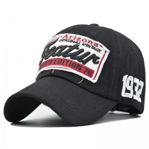 Унисекс регулируемый хлопок настройка 6 панельных подгоняющихся шляпы бейсболки с логотипом на заказ