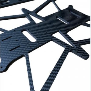 Пользовательская обработка резки с ЧПУ сервисной службы углеродного волокна