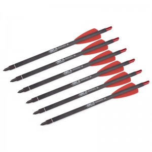 Nika Archery 113167-02A 7.5 дюймов ID6.2mm Boardbow Bolts Углеродного волокна Алюминиевая нока Cobra Система Adder/R9/RX Стрельба из лука Стрельба