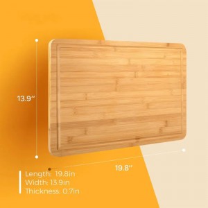 Рубкая доска с канавкой