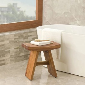 Садовая ванна для душа гидротерапия водонепроницаемой стул бамбука для обуви