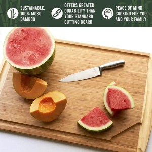 Бамбуковая кухонная рубка