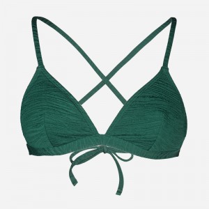 Полосатый топ бикини треугольника