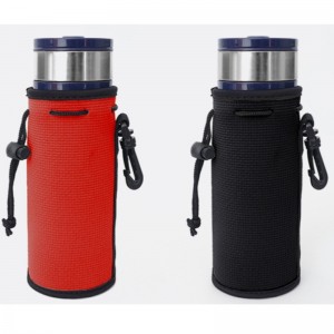 Custom Logo Color Neoprene Water Bottle Bottle Strawing Bystring Bystring resp и пряжка