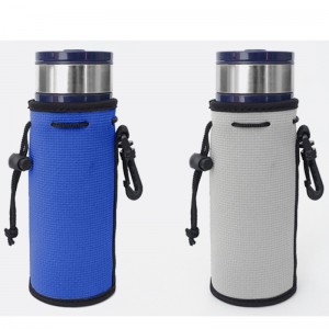 Custom Logo Color Neoprene Water Bottle Bottle Strawing Bystring Bystring resp и пряжка