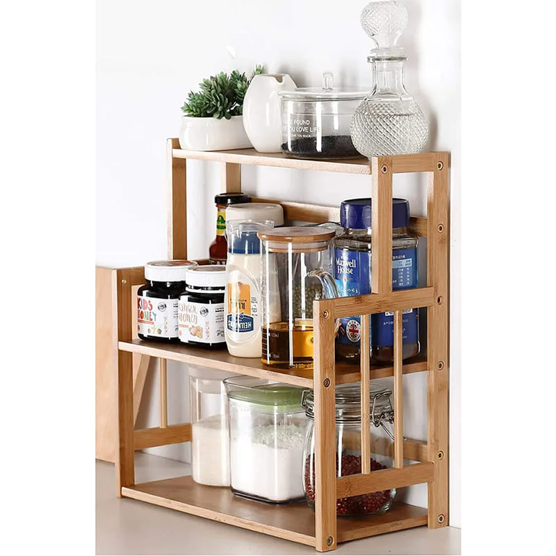 Bamboo Home Sotrage Organizer