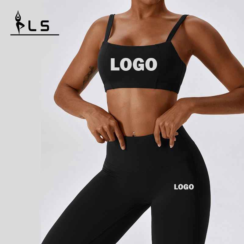 SC9275 йога износ, набор для девочек, легкие леггинги с эластичной фитнесом и бюстгальтер -набор Женщина йога носить брюки на заказ йоги набор йоги