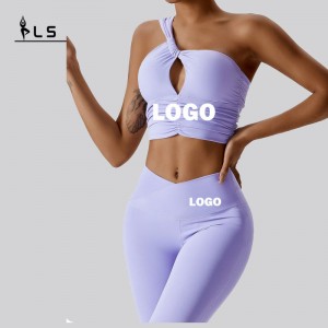 SC1064 Ladies Yoga Sets Женская спортивная фитнес -тренажерный зал цено