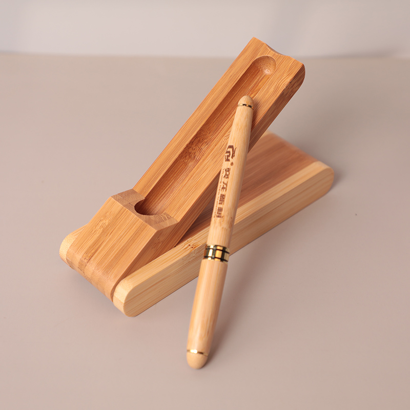 Бамбуковый подарочный набор ручки