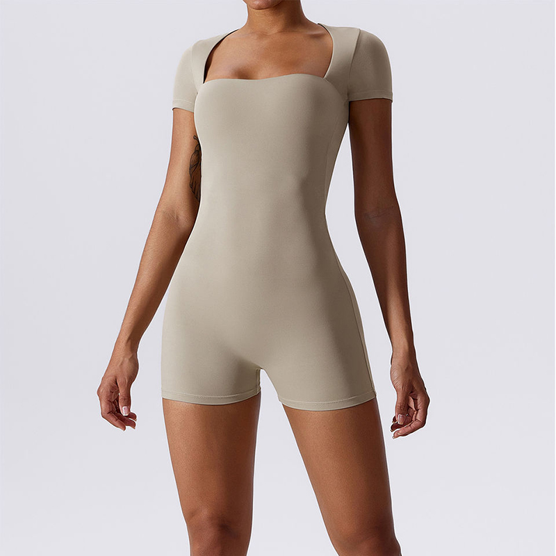 SC1076 Пользовательский высококачественный Bodycon дышащий эластичный растягивающий комбинезон для комбинезон