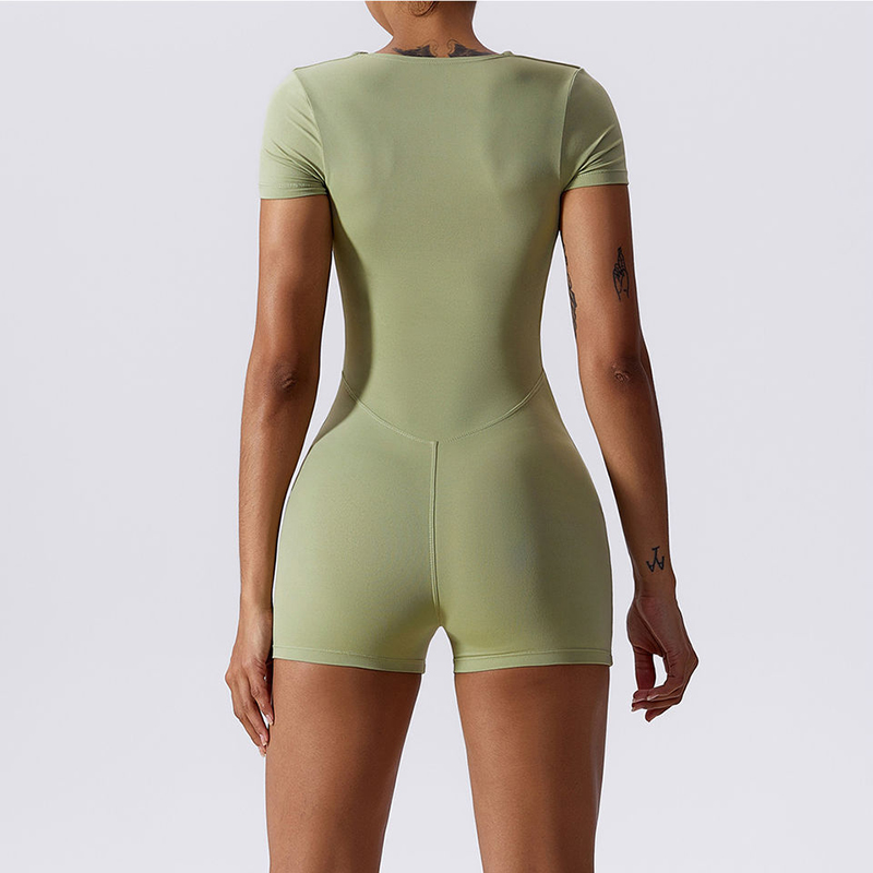 SC1076 Пользовательский высококачественный Bodycon дышащий эластичный растягивающий комбинезон для комбинезон