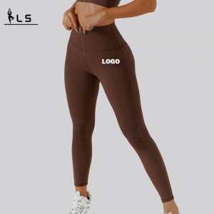 SC1097 75% Нейлон 25% Spandex Leggings Sport for Women Gym йога брюки фитнес.