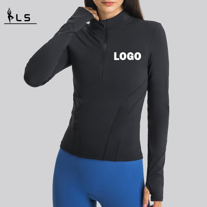 SC10268 Женская футболка с длинным рукавом йога