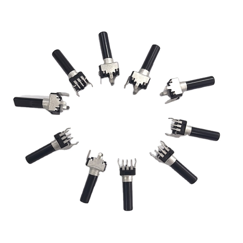 Ротари Потенциометр: DB-09K 3 PINS Single Gang 9mm Vertical