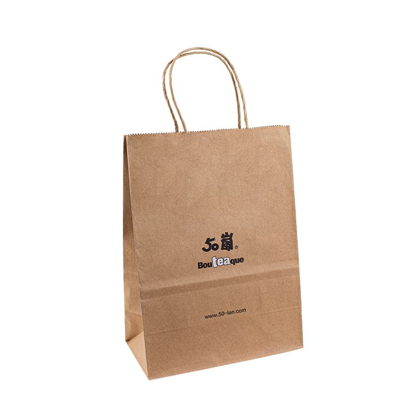 Дизайнер бумажные пакеты Kraft Premium бумажные пакеты с логотипом ручка Kraft Paper Bacd China Brown Kraft Paper пакеты