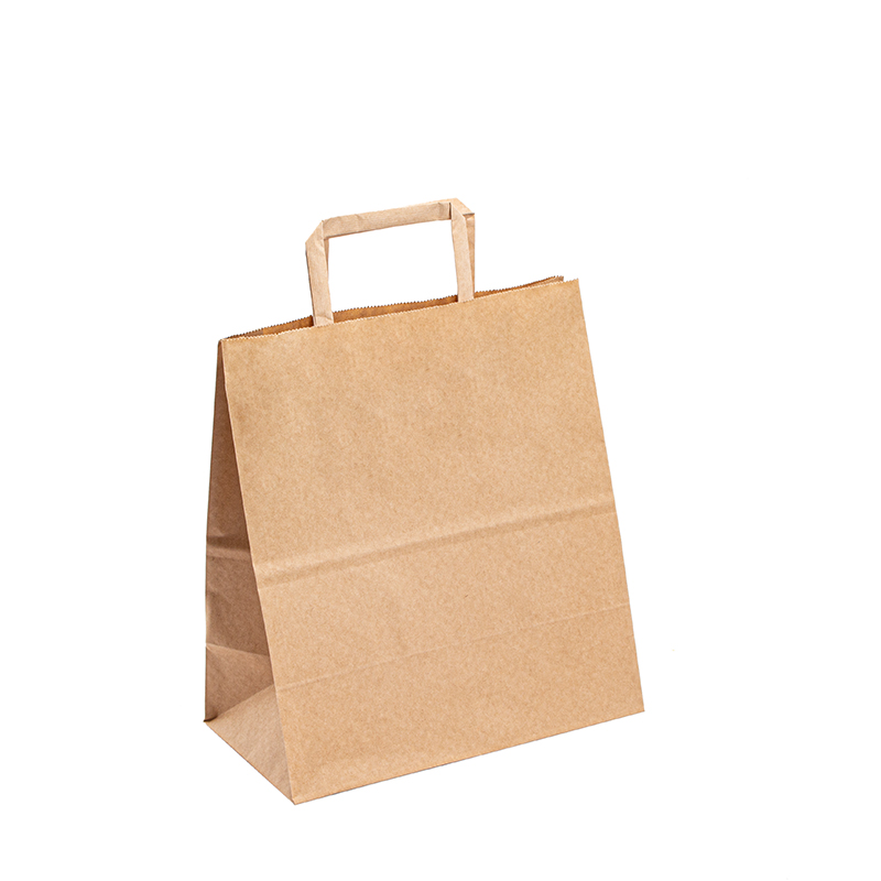 Kraft Retail Bolsas Luxury Paper Bacd с собственным логотипом Kraft Paper Bacd с ручкой