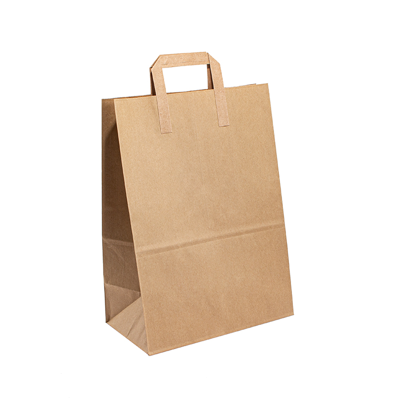 Kraft Retail Bolsas Luxury Paper Bacd с собственным логотипом Kraft Paper Bacd с ручкой