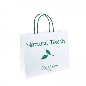 Ручка с бумажным пакетом коричневые бумажные пакеты дизайнер для упаковки бумажного пакета подарок