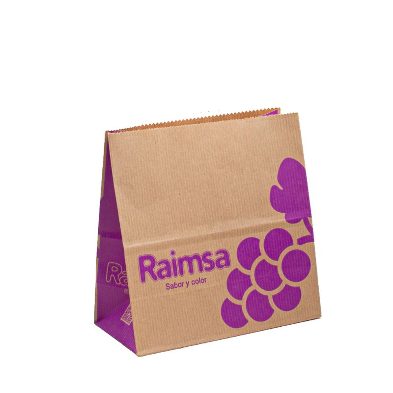 Бумажные пакеты для еды на вынос фруктовые бумажные пакет с пакет с небольшим розничным пищевым пакетом упаковка бумажные упаковки пакеты