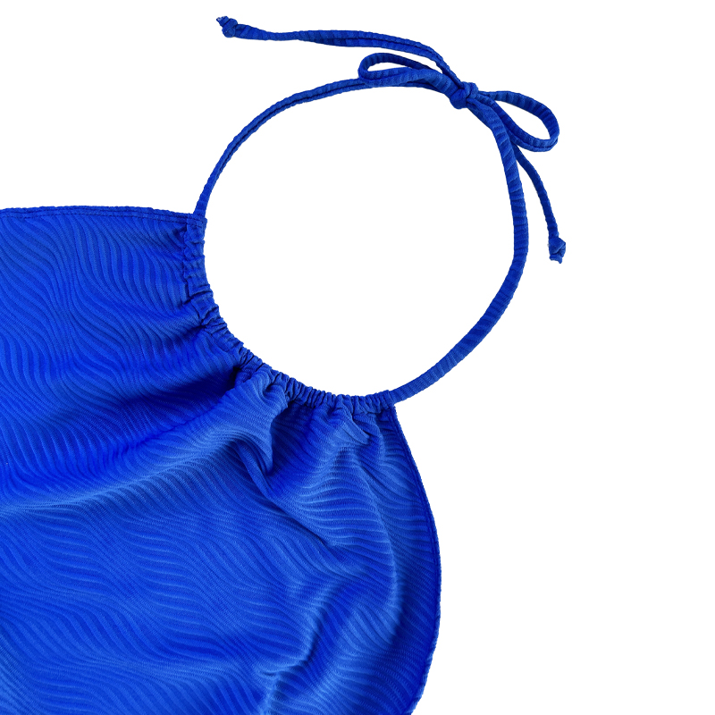 Синий рисунок специальное платье для ремня ткани с цельным купальником