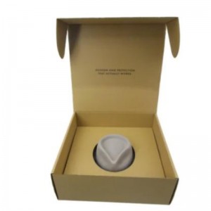 Brown Mailer Hat Tuck Top Shipping Packaging Paper Bift Mailer Box