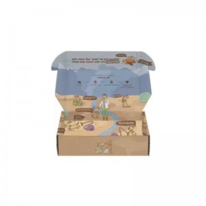 Пользовательские коробки для переноски упаковки доставки почтовой почтовой упаковки с логотипом для доставки бумажной коробки ...