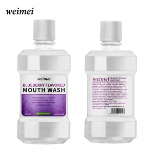 Черничная, ароматная жидкость для полоскания рта