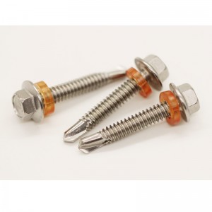 Шестигранный фланец из нержавеющей стали-саморезы