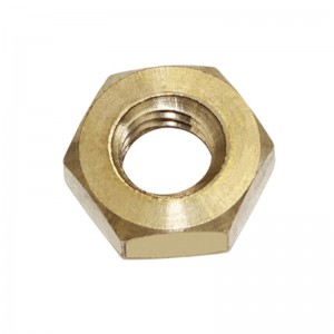 шестигранные латунные гайки