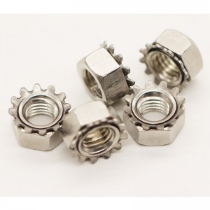 Комбинированные гайки с шестигранной пружинной шайбой/К-контргайка