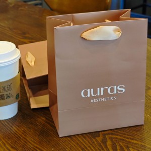 Роскошный матовый специальный бумажный пакет