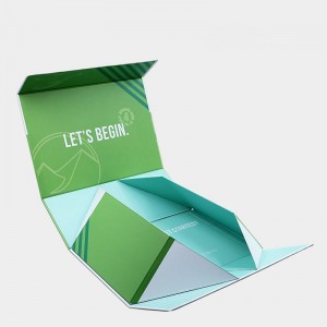 Зеленый мотиватор складной коробку