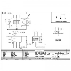 Слайд -переключатель SS12E88 боковой нажимать-Pull Electrical Massager - это много-Функциональный переключатель с высокоскоростным регулирова...