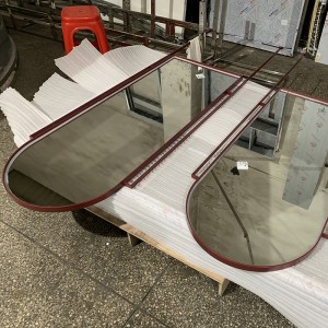 Zotye из нержавеющей стали интегрированная лампа и настраиваемое смарт -зеркало с громкой нержавеющей стали