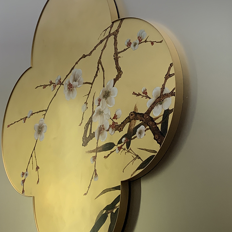 Zotye из нержавеющей стали Gold Acelplated китайцы-стиль декоративные предметы из нержавеющей стали в стиле