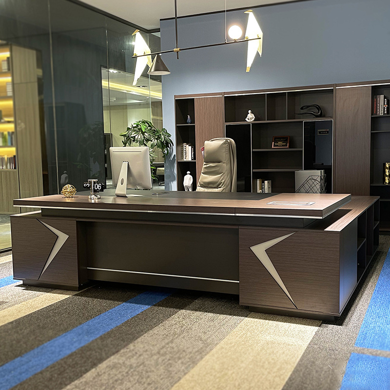 Модель. 007 Офисный стол для одного руководителя, Boss/Президент Офисная мебель, Менеджер/Стол руководителя, Компьютерный стол – бес...