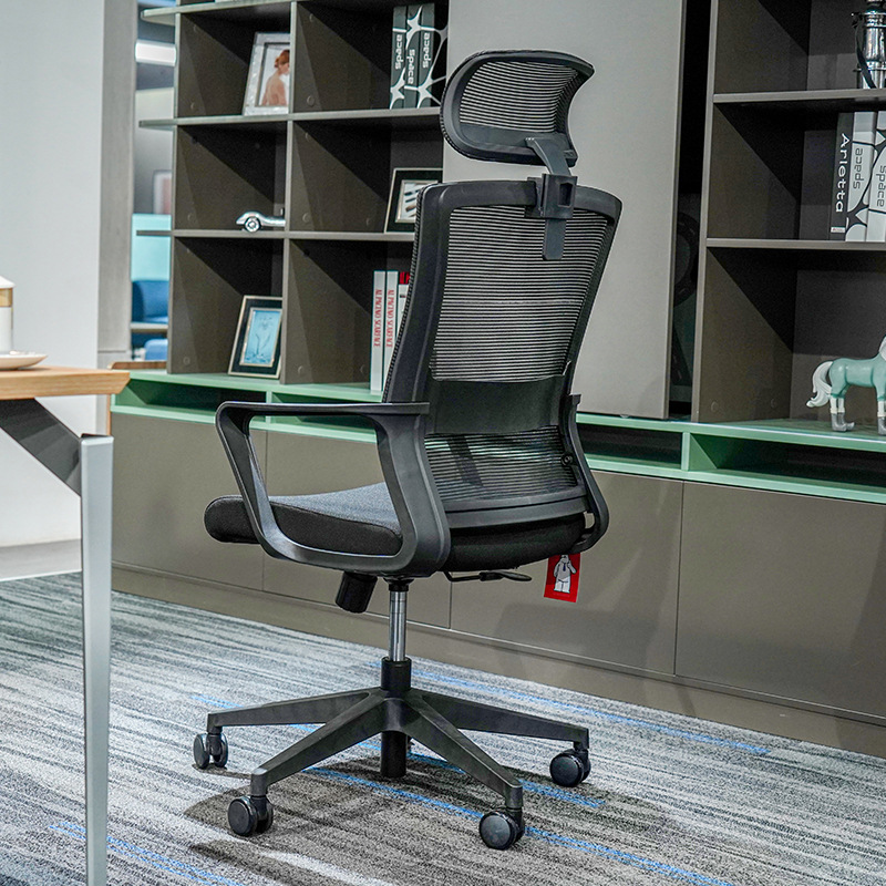 Модель BGY001 Оптовое эргономичное сетчатое кресло - Дышащая изогнутая спинка с высотой-Регулируемые подлокотники для учебы, офиса и длительного сидения