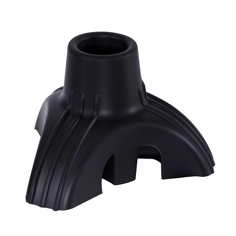 Резиновая трость с тремя зубцами