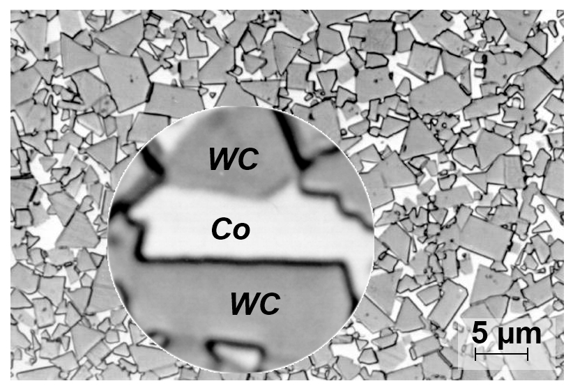1665813460.jpg Microstructure image of WC-Co carbide.jpg